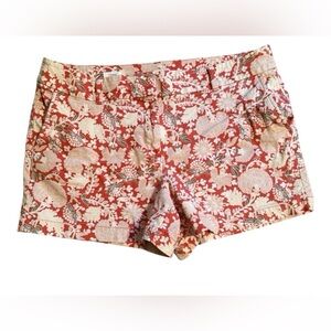 LOFT 4 inch linen blend shorts 12